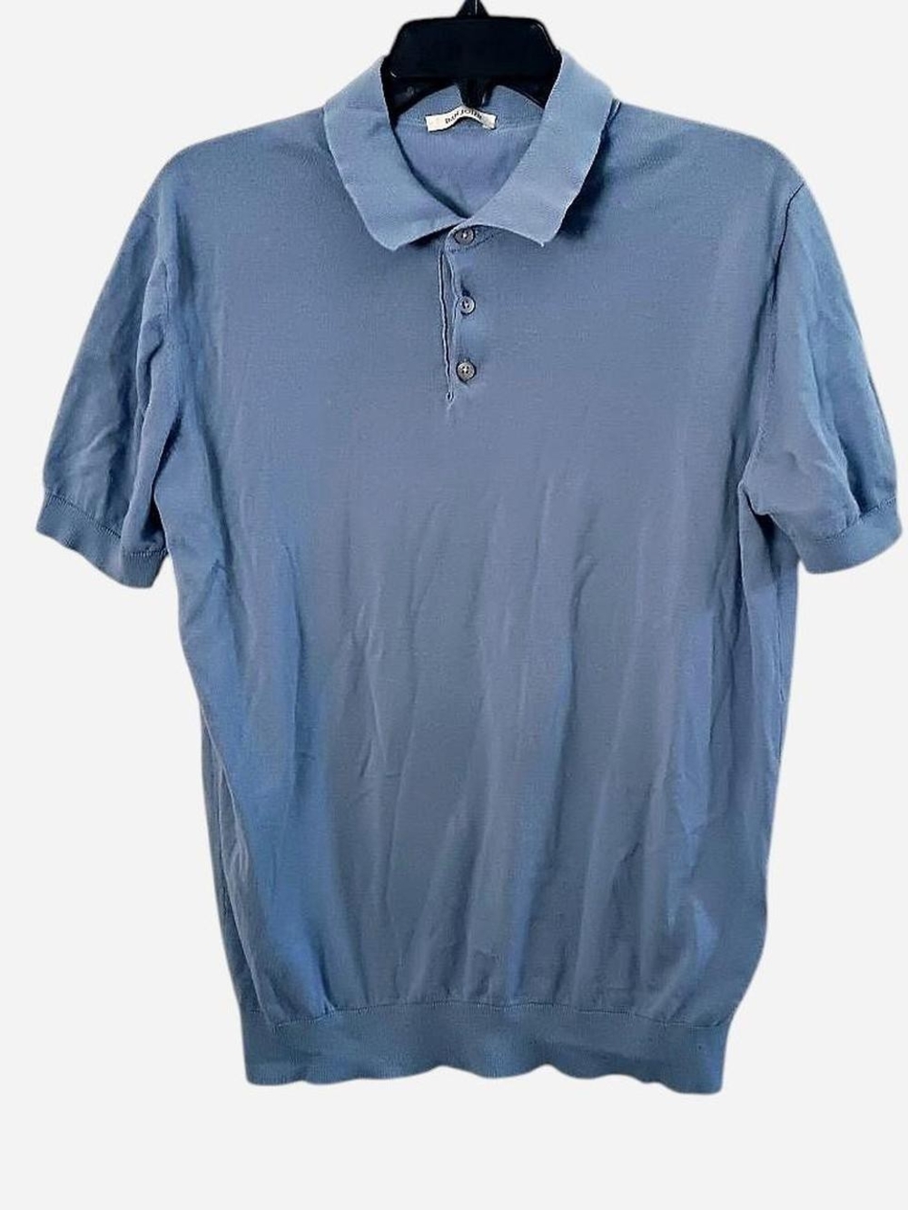 Men's Classic Short Sleeve Polo in Slate Blue